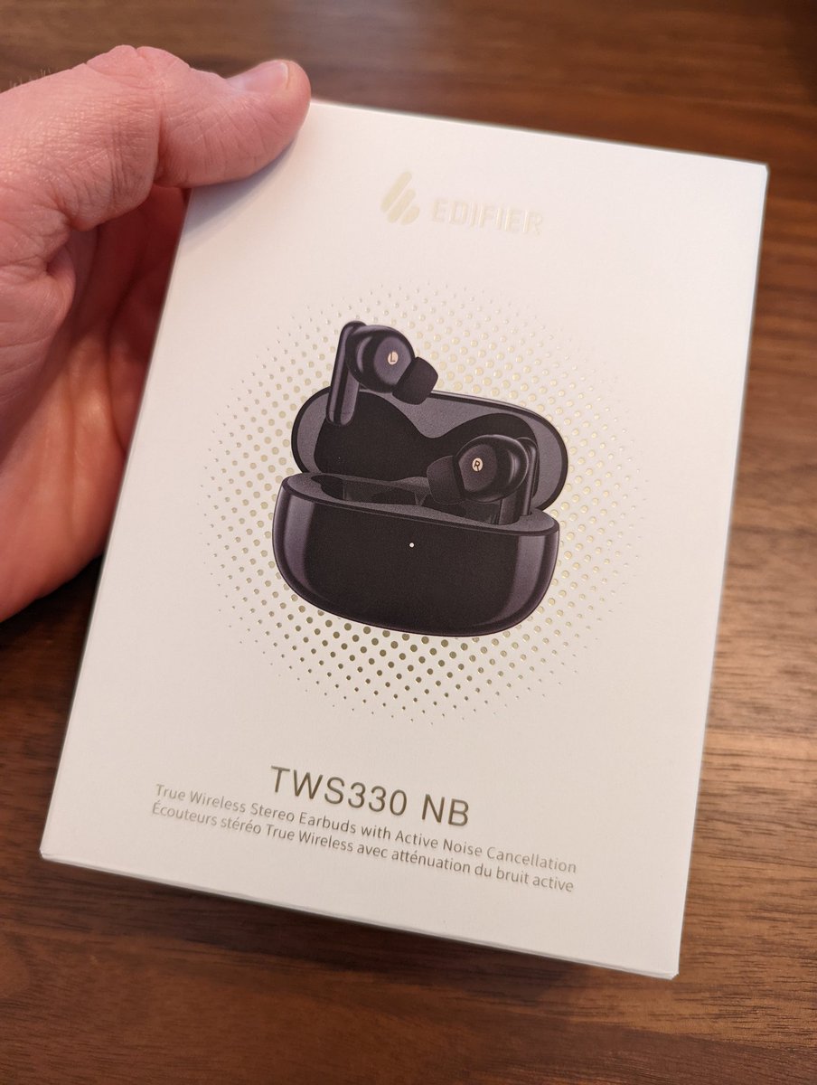 ryanblundell's tweet photo. A huge thank you to @LoverOfTechBA and @Edifier_Global @EdifierNAmerica for picking me as a winner of the Edifier TWS330 NB. Can't wait to try them out! https://t.co/YtFbyXPNAK
