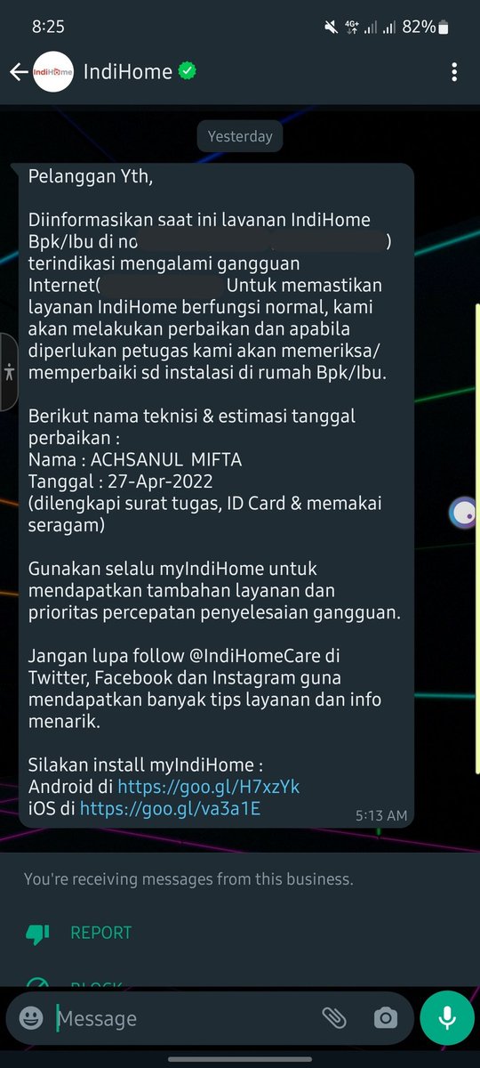 much_susanto's tweet photo. Ohalooo admin @IndiHome @IndiHomeCare ini bagaimana ya? Sampai sekarang koneksi indihome rumah saya belom bisa terkoneksi euy https://t.co/uK1KeOXyoT
