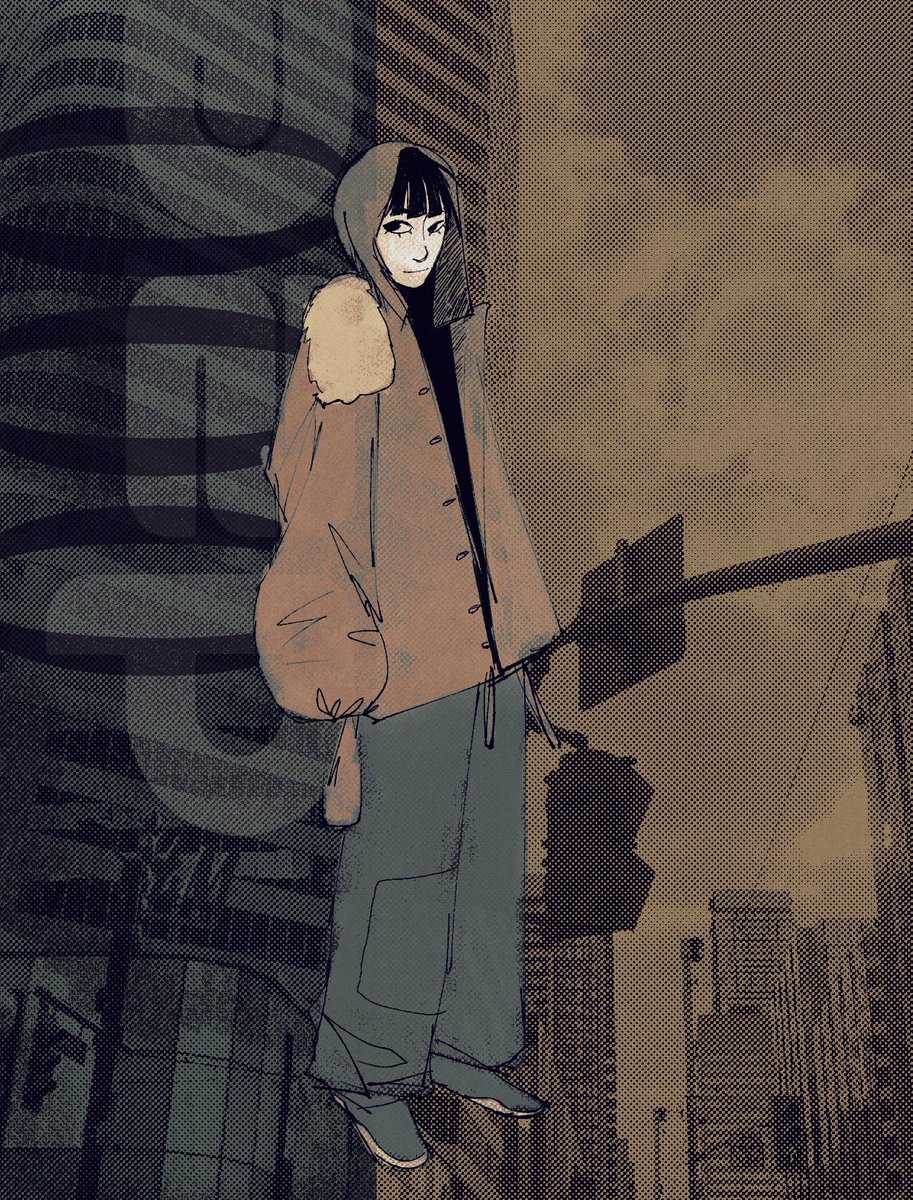 dze000's tweet photo. sketch using ref, just testing stuff (•́⍜•̀)/ https://t.co/nVUALMx7Ii