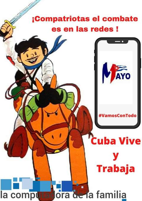 ZenaidaGomRey's tweet photo. Trabajadores #EtecsaHolguin #VamosContodo al #Desfile1Mayo https://t.co/QoICtM3N5t