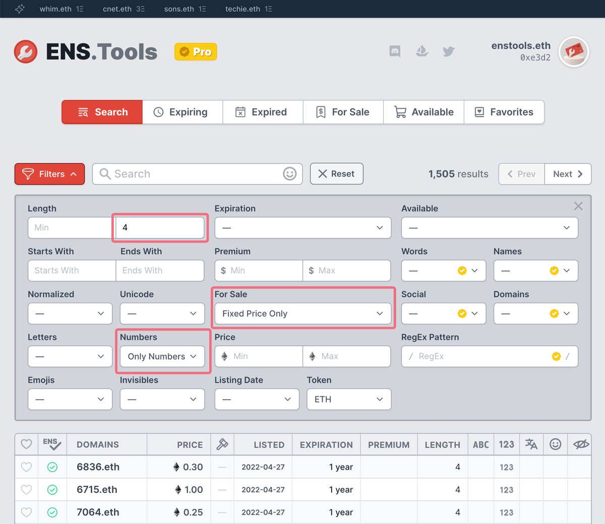enstools's tweet photo. This is for all the numerologists over at @10kClubOfficial. Use the new "Only Numbers" option combined with the "For Sale" filter to scoop the cleanest digits on OpenSea. 👇🏽
https://t.co/4xVuAyCHfP https://t.co/6vEWIPdZeO