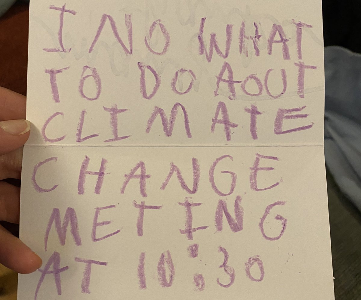 Found this note in my 6yo’s back pack. Guys, we’re gonna be ok