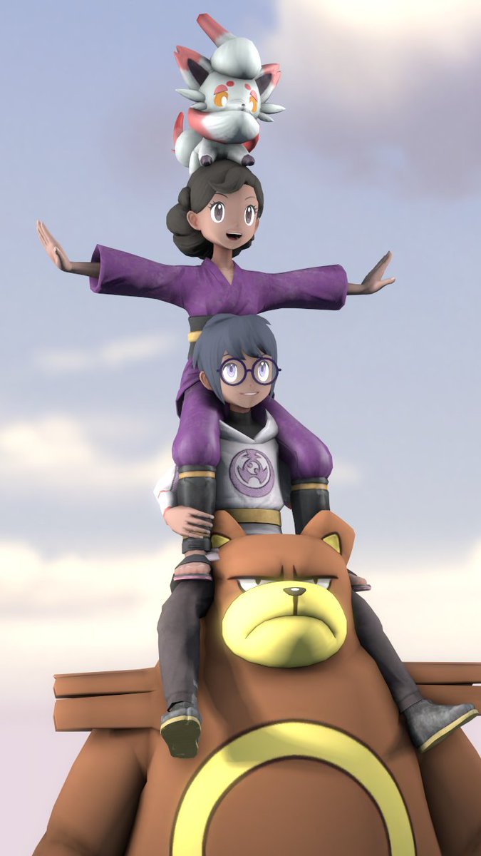 GemmaRain_'s tweet photo. -I'm Gemma. 
-I'm 18. 
-My main Pokemon is my Hisuian Zorua/Zoroark. 
-My descendant is @EmethystKukui 
-@SteeleCorvus is my husband/lover. 
-I'm a member of the Galaxy Team's Survey Corps. You can catch me pranking Cyllene in my free time. 😜😏🫣🥴 https://t.co/3EUdDojcw0