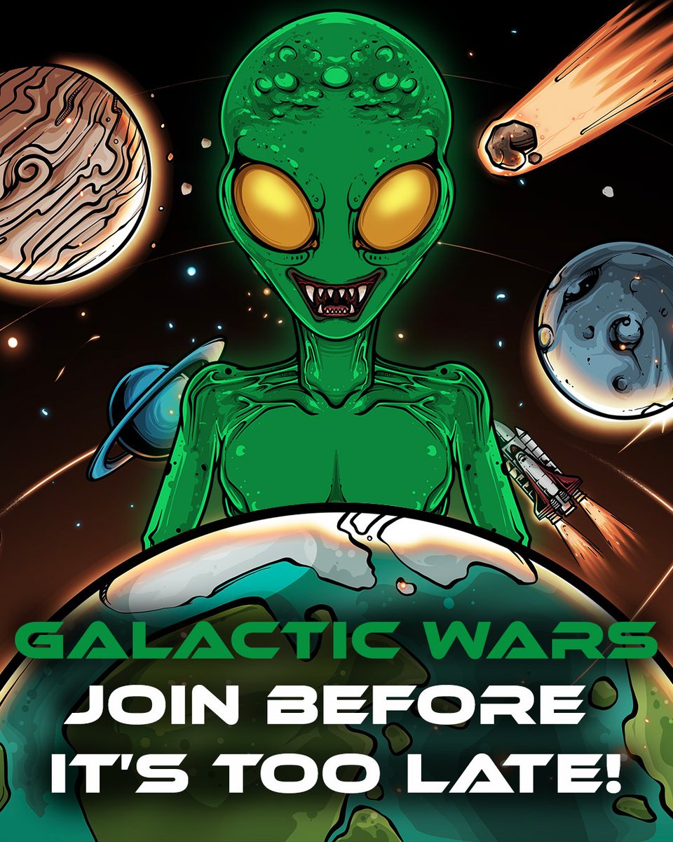 GalacticWarsNFT's tweet photo. 🔥WEBSITE IS LIVE🔥

https://t.co/2wJrcY4HkH

🪐For more info check out our Discord🪐

https://t.co/FYcEPzP9yF

#NFT #ART #ETH https://t.co/FWDUsCxZRq