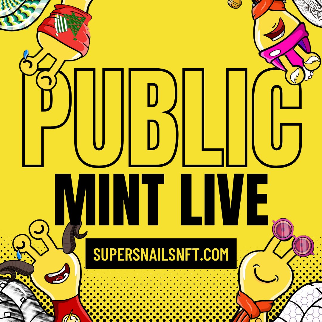 SuperSnails NFT tweet media