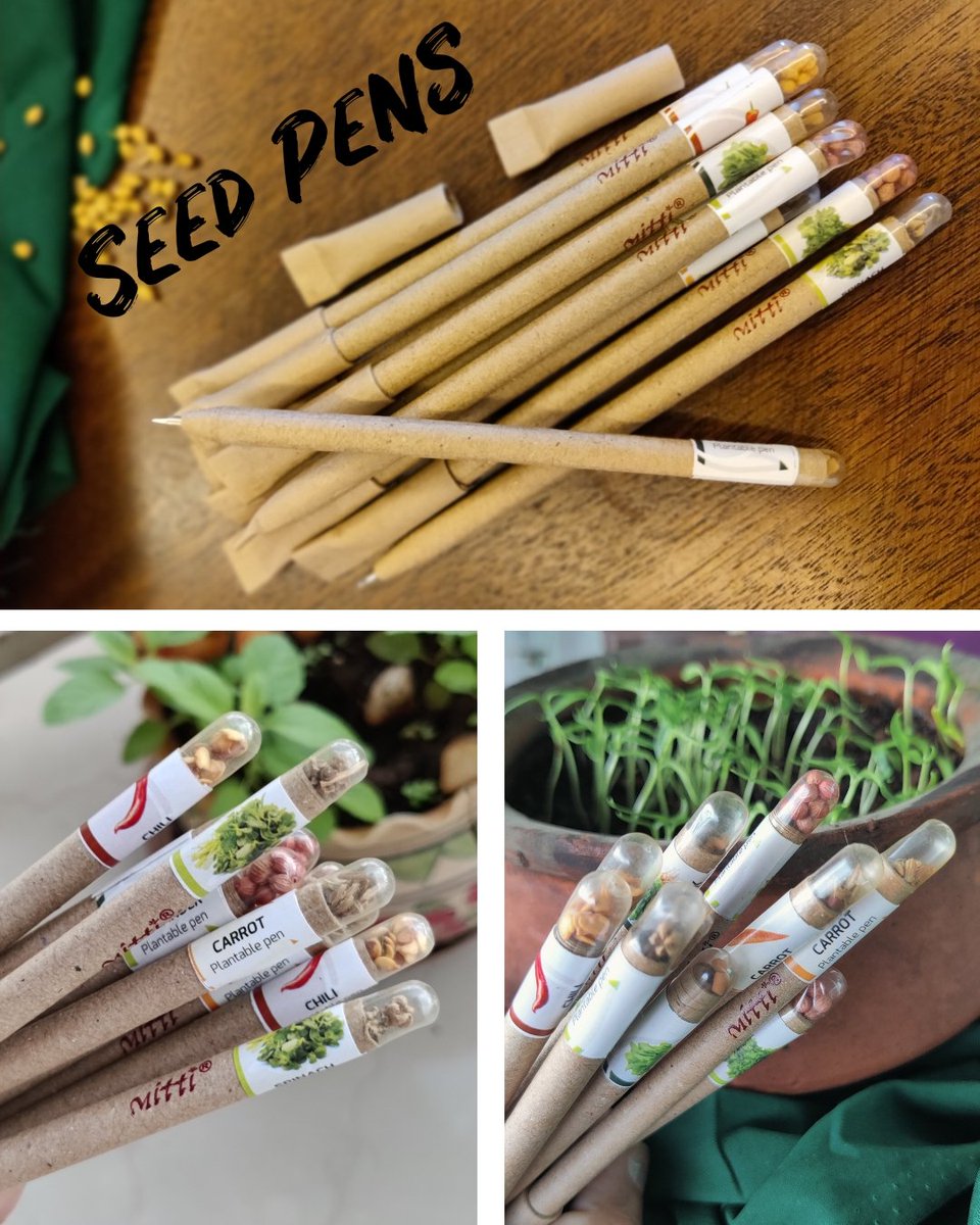 mitti_ind's tweet photo. Sow the seeds of change.
#switchtosustainability 

#mitti
#GreenSouls
#sustainableliving
#ecofriendlystationery
#seedpens https://t.co/hwf8O46m6V