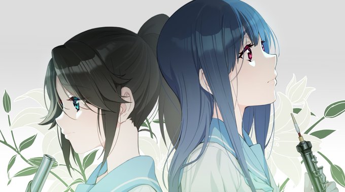 第九天#100日チャレンジ #リズと青い鳥 #鎧塚みぞれ #鎧塚みぞれ 