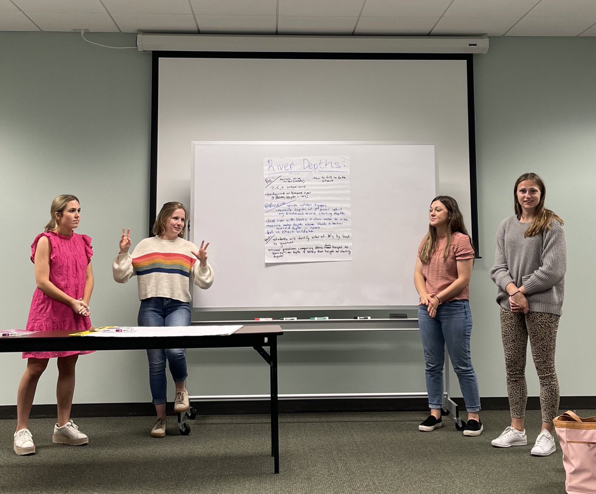 Math in the Museum day for Baylor Preservice Teachers! <a href="/BaylorSOE/">Baylor School of Ed</a> <a href="/MaybornMuseum/">Mayborn Museum</a>