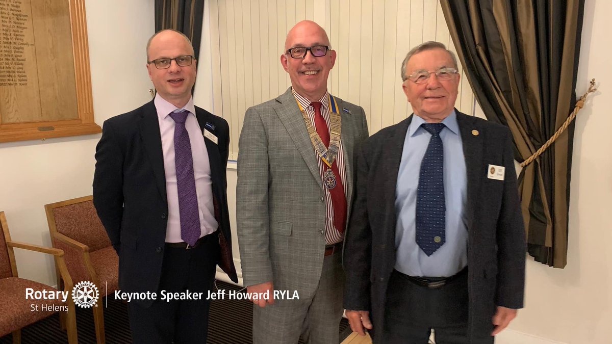 SHelensRotary's tweet image. Our keynote speaker on Monday was Rtn Jeff Howard as well as being the father-in-law of Rtn John Gelder Jeff is a member of Formby Rotary. Jeff has spent a lot of special time being involved with the RYLA project.