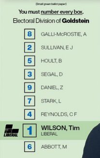 For those who have been asking me if I can win, the Liberal Party has answered your question. Trust me with your number 1 and number every other square to make history. Let’s go Goldstein. #GoldsteinVotes #ZoeForGoldstein #GoldsteinValues