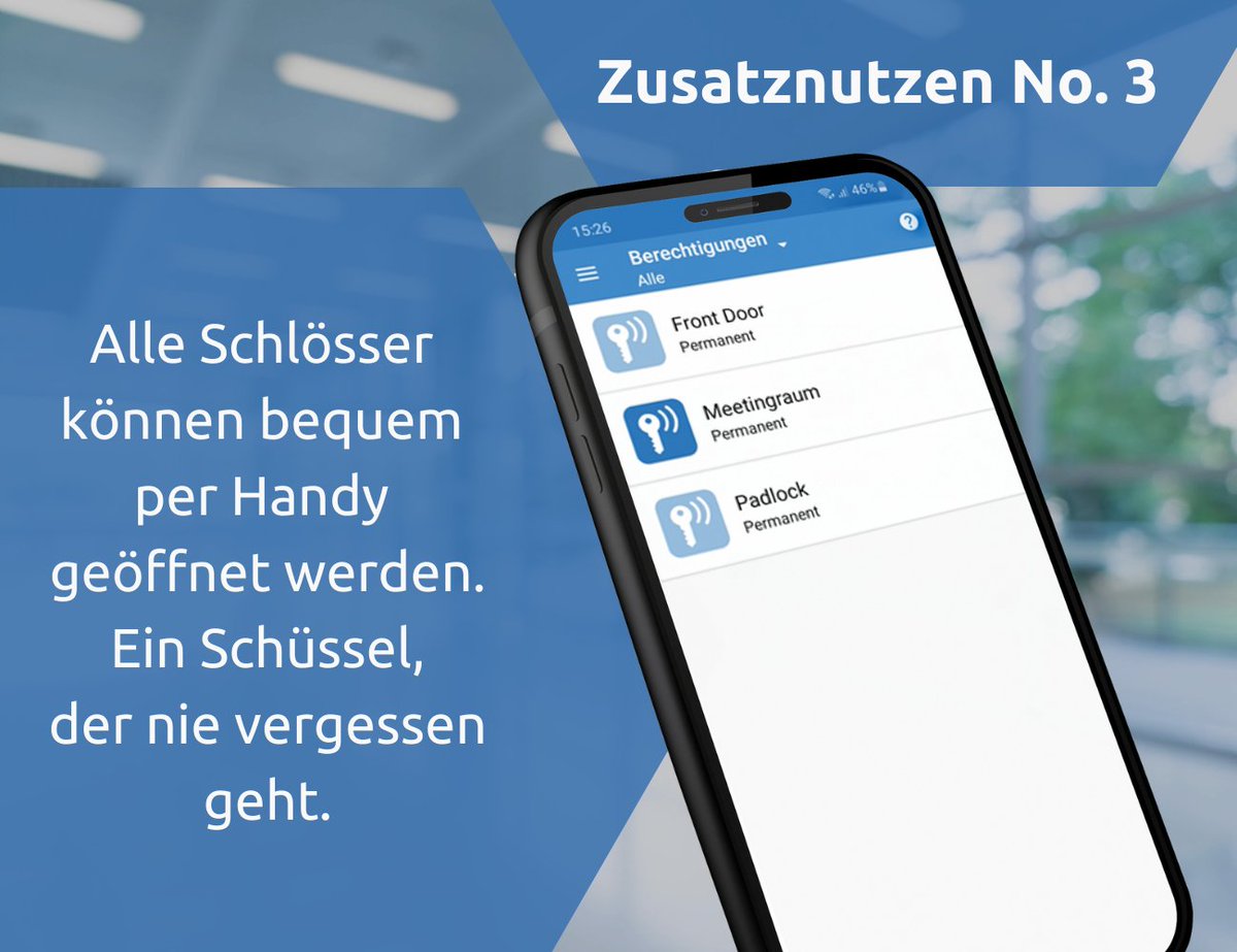 KleverKey's tweet photo. Öffnen Sie Ihre KleverKey Schlösser mit unserer App.
App Store: https://t.co/HzMx2SW6qc
Google Play: https://t.co/RRytUffcDG

Mehr über KleverKey erfahren
👉 https://t.co/WOEgRYM0yP https://t.co/DEf7wiLbFj