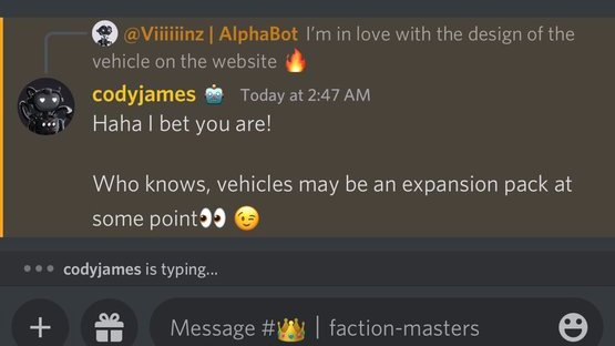 CavinderJustin's tweet photo. Are Alphabots getting vehicles in the future?  @codyjamesart Throwing out some fire in the discord. Action packed this month what a great time

Many airdrops coming in the future throughout these chapters Hope the community makes all the right decisions so we can gather them all! https://t.co/RgkhvN8fvY