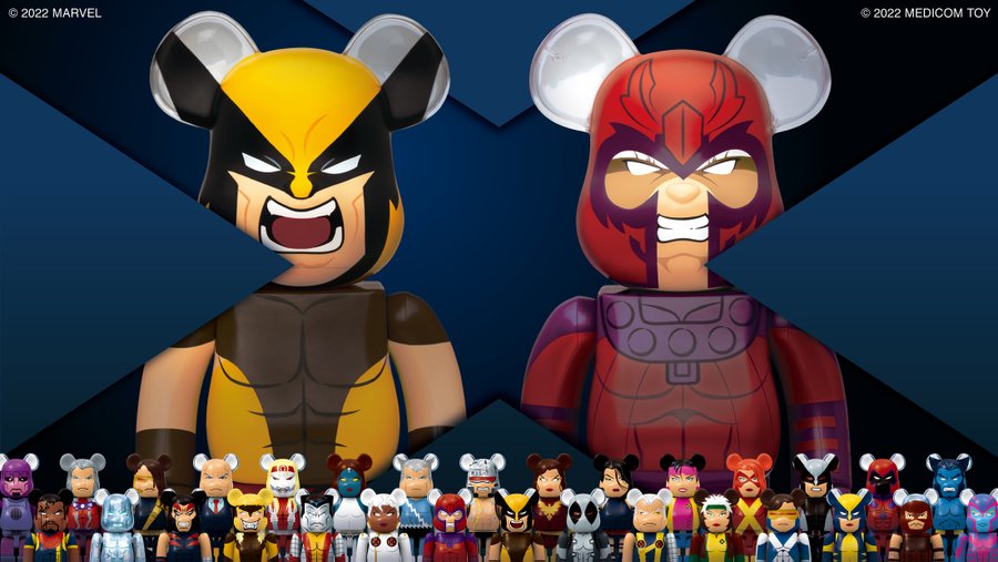 Happyくじ　MARVEL  x-men 「BE@RBRICK」