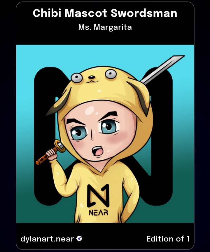 AntiMlbb's tweet photo. Hello everyone and good morning collectors. this is a new collection. Chibi Mascot Swordsman from Chibi World.
@ParasHQ @NearNft @NEARPhilippines #nftcollectors #NFTCommunity #NFTCollectibities #NFTartist #dylanart.near https://t.co/W0Iu4j0brG