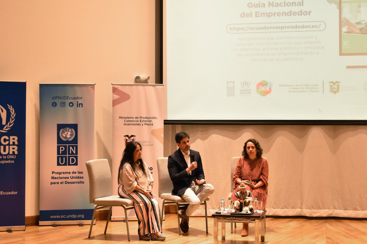liphycos's tweet photo. ✅Importante participación de @liphycos durante el Lanzamiento de la Guía Nacional del Emprendedor, nuestra presidenta ejecutiva formó parte del panel de invitados!!👏👏👏💪 https://t.co/jZt8CPmuJj
