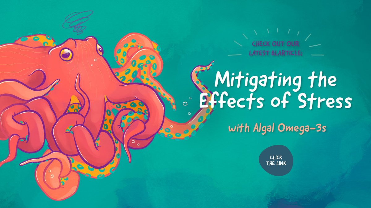 AlgarithmDHA's tweet photo. 🎶Let's talk about STRESS baby
Let's talk about omega-3s🎶

Check out our new blarticle c/o @JaneDummer, RD for a research-based rundown of the #stressbusting benefits of #fishfree #Omega3
 
https://t.co/hyer9j51pY

#hoorayforalgae #algaeallday #stressmonth #stress #supplements https://t.co/Jh9FoVjetP