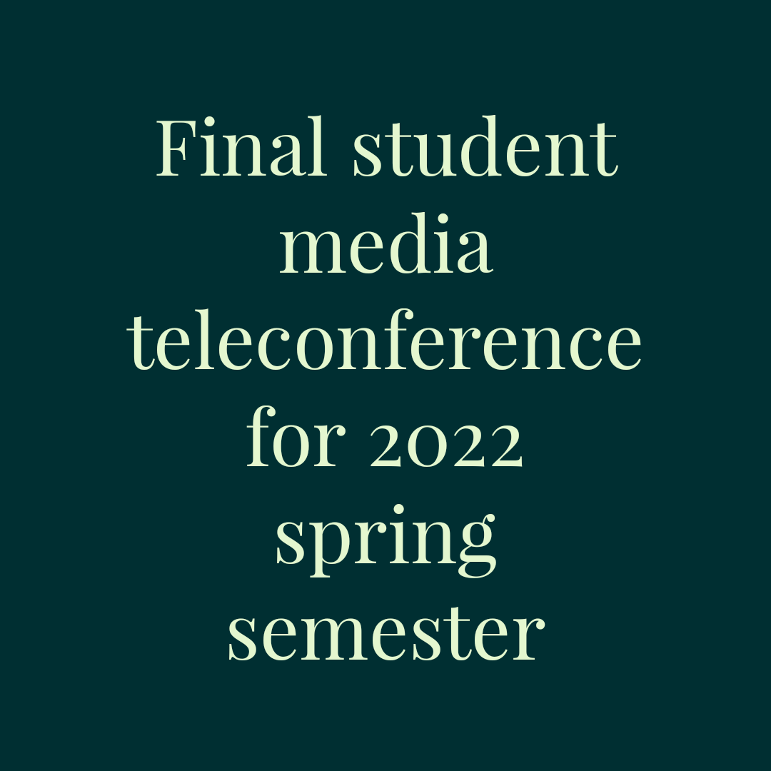 Eloy Oakley was present at the final Student Media Teleconference for the Spring Semester on April 19. Story by Reporter Anthony Vasquez. Read more at The Rip's website: therip.com/features/2022/…