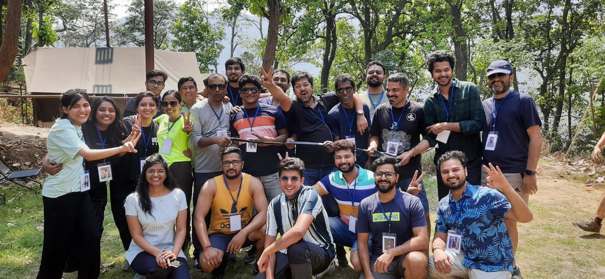 studiolotus_in's tweet photo. After two years of remote work, endless zoom meetings, and indefinite lockdowns, we finally managed to spend some well-deserved downtime in person with our rockstar team, welcoming the summer with river rafting along the Ganges!
#StudioLotus #TeamLotus #Offsite https://t.co/d7gY5r9kg1