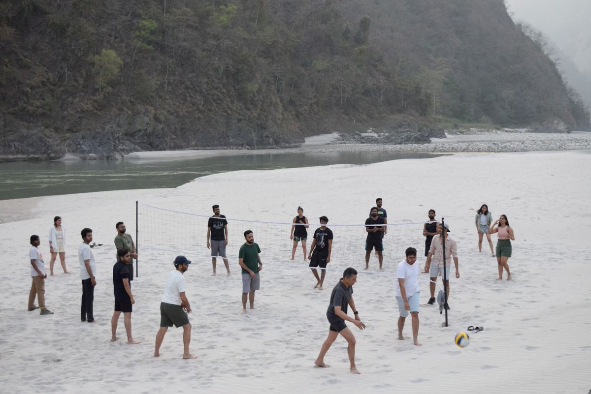 studiolotus_in's tweet photo. After two years of remote work, endless zoom meetings, and indefinite lockdowns, we finally managed to spend some well-deserved downtime in person with our rockstar team, welcoming the summer with river rafting along the Ganges!
#StudioLotus #TeamLotus #Offsite https://t.co/d7gY5r9kg1
