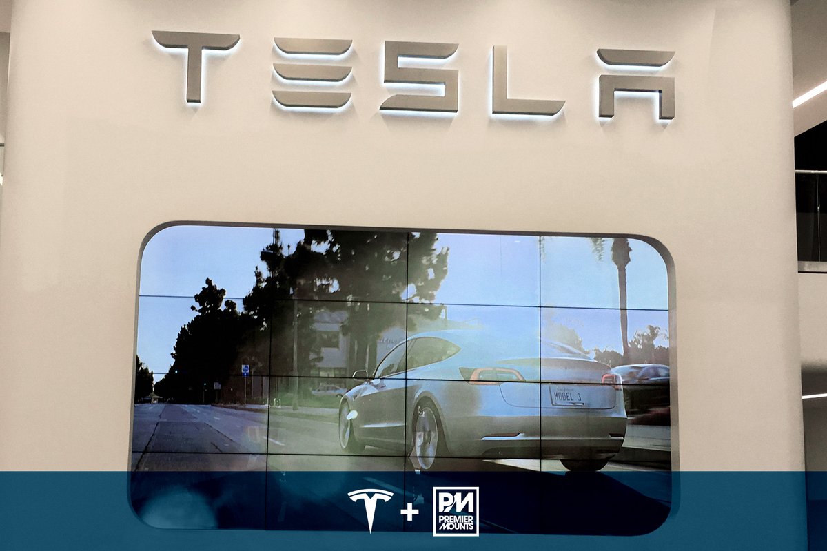 Custom idea but not finding a solution? We've got you! The only limitation is your imagination! Here's our custom collab with <a href="/Tesla/">Tesla</a> 😍 #MountUp
INTEGRATER <a href="/reflectsystems/">Reflect Systems</a>
^
#PremierMounts #NewHeights #HangWithPremier #Tesla #ProAV #LCDVideoWall #DigitalSignage #DisplayMounts