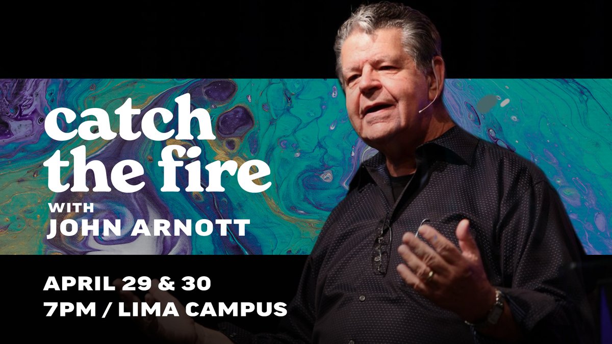 Catch the Fire with <a href="/JohnCarolArnott/">John Arnott</a>
 from Toronto will be at Elim Life Church in Lima, NY,
 this weekend. #rocJesus #Christianevents #rocevents onechurchrochester.org