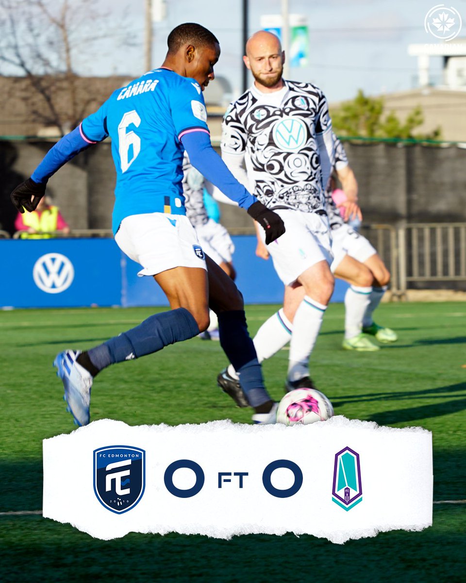 CPLsoccer's tweet photo. ๐ค @FCEdmontonNow & @Pacificfccpl split the points in midweek #CanPL action https://t.co/0AIxcBk4tv