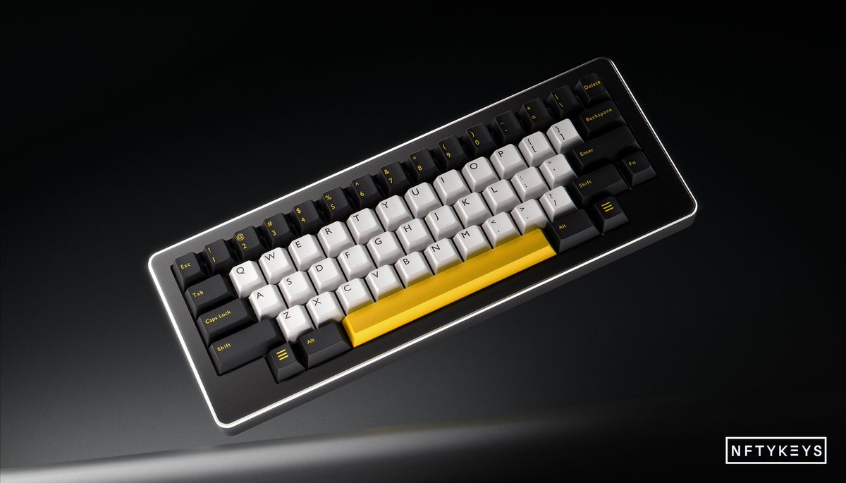 ⌨️ WL GIVEAWAY ⌨️ 

1x WLs for <a href="/NFTYKEYS/">NFTY KEYS</a> , courtesy of the team ❤️ 

How to enter:
1️⃣ Follow <a href="/NFTYKEYS/">NFTY KEYS</a>, <a href="/bisd18/">Beebri.eth</a>  &amp; <a href="/citsacrasx/">Citsacras</a> 
2️⃣ RT &amp; LIKE
3️⃣ Tag 3 friends 

⏳ Winners drawn in 24 hours ⏳