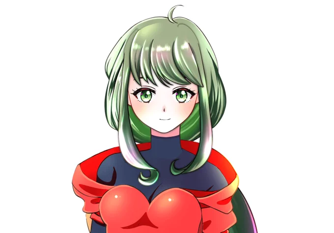 80年代風衣装の立ち絵#Vtuber作成#イラスト 