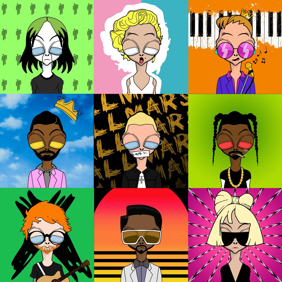 alienplanetnft's tweet photo. TAP singers are giving away 2 final OG spots before WL/OG closes in 6h 💚

Guess each alien artist for a chance to win🎉

36H TO MINT👽

#NFTGiveaway #nftcommunity #Solana #thealienplanet https://t.co/bTTPpvKQFU