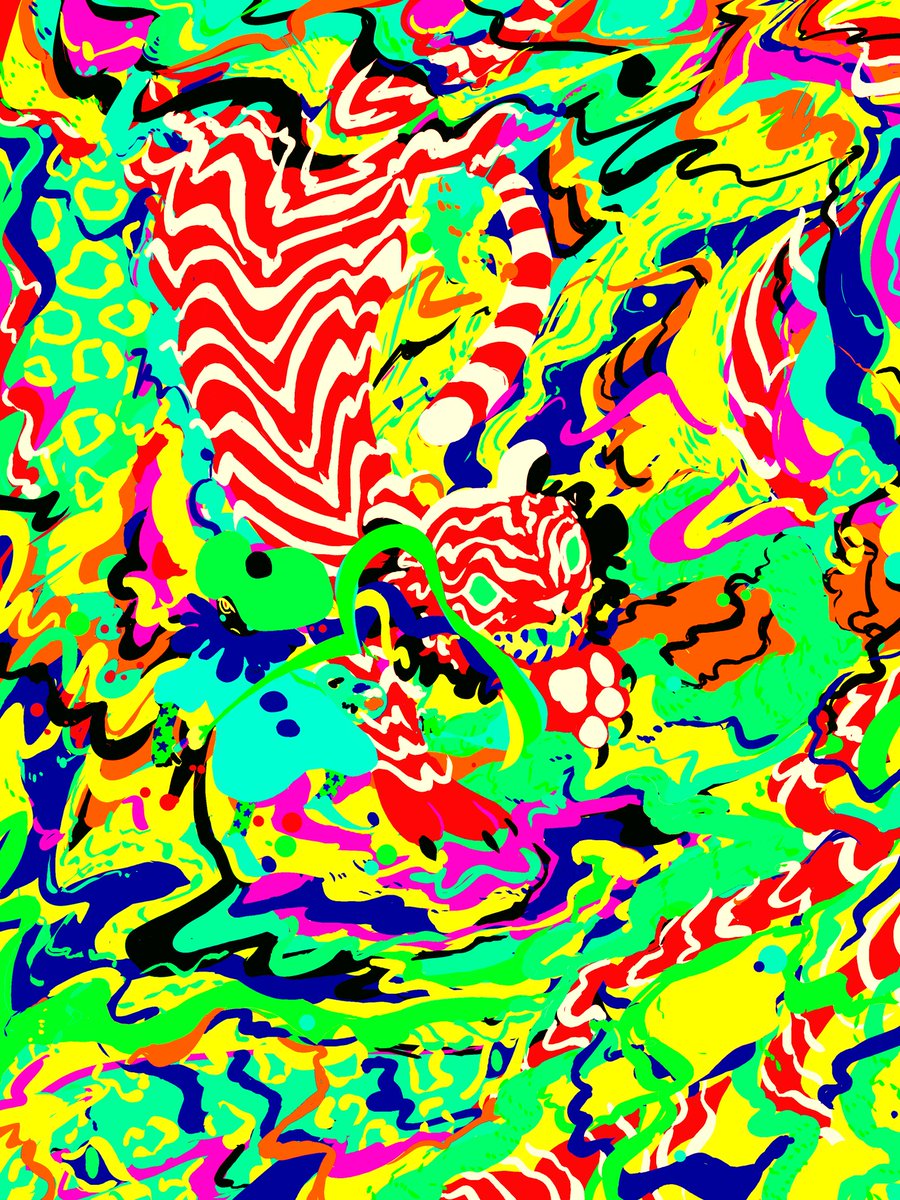 Arts_District's tweet photo. ~ wacky colors dude ~ https://t.co/Na9NnmLH78