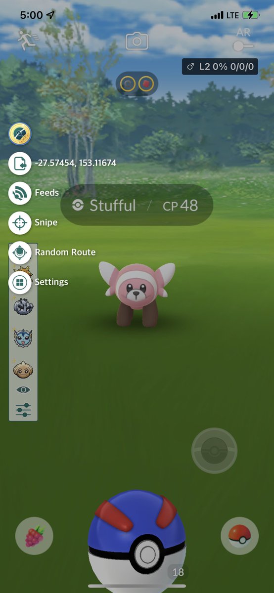 CoordsPokemon's tweet photo. -27.57454,153.11674
#ZeroIv Stufful https://t.co/zgmMjuAzIZ