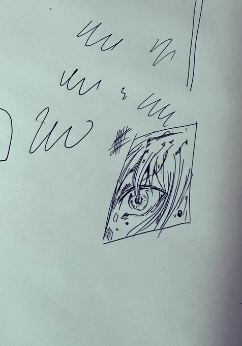 新しいポールペン買って試し書きする時ついこう言うのかいちゃうよね💀✒️ 