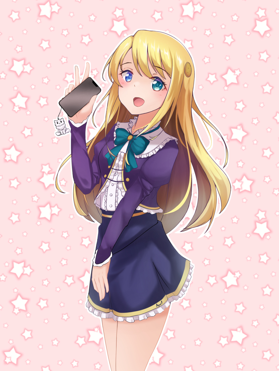 同人手描きイラスト☆異世界はスマホ～：ユミナ・エルネア・ベル