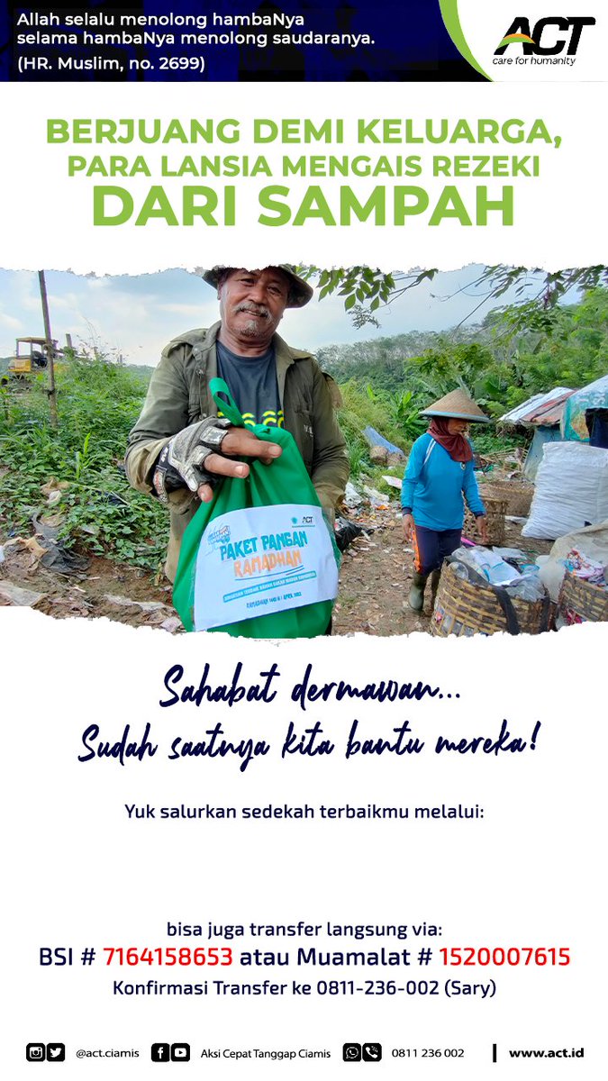 Panjang umur sahabat dermawan!