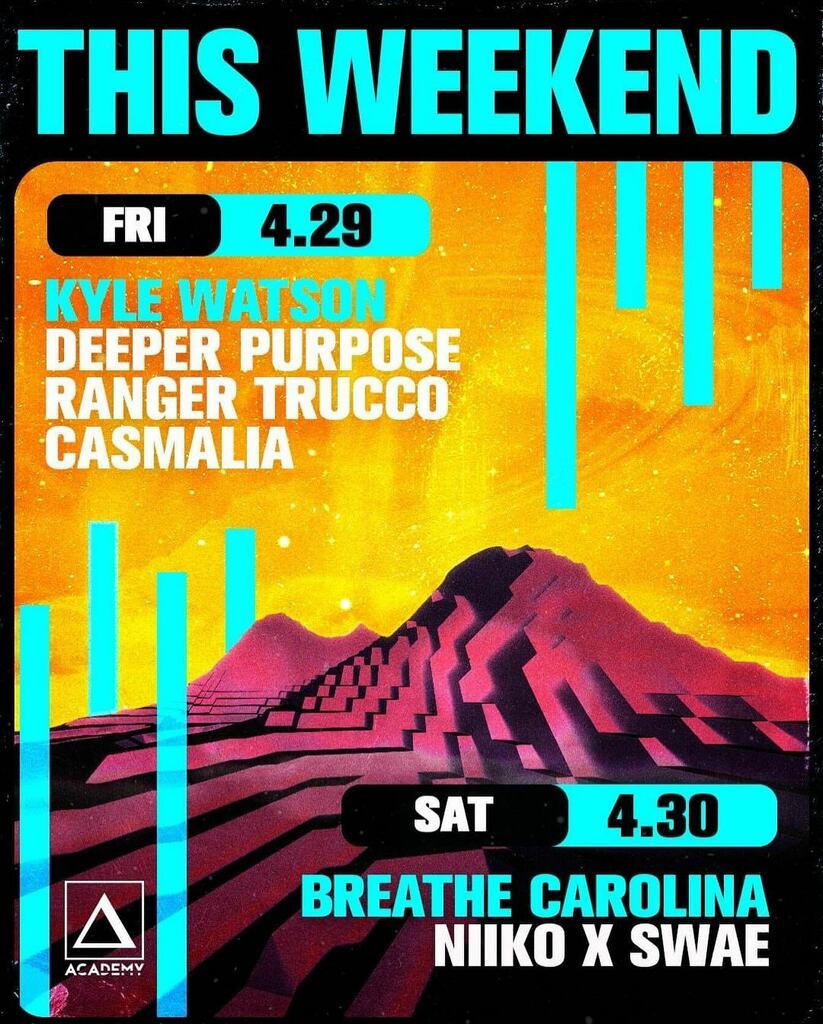 RaveLoop's tweet image. 🤩@kylewatsonmusic &amp;amp; @breathecarolina at #AcademyLA tix available via link in our bio 👉RaveLoop.com
#KyleWatson #BreatheCarolina

#RaveMeetup
#InsomniacRecords
#InsomniacClubs
#InsomniacEvents
#RaveLoop
#RaveSave
#PLUR
#TerryPham instagr.am/p/Cc4M-fhruAv/