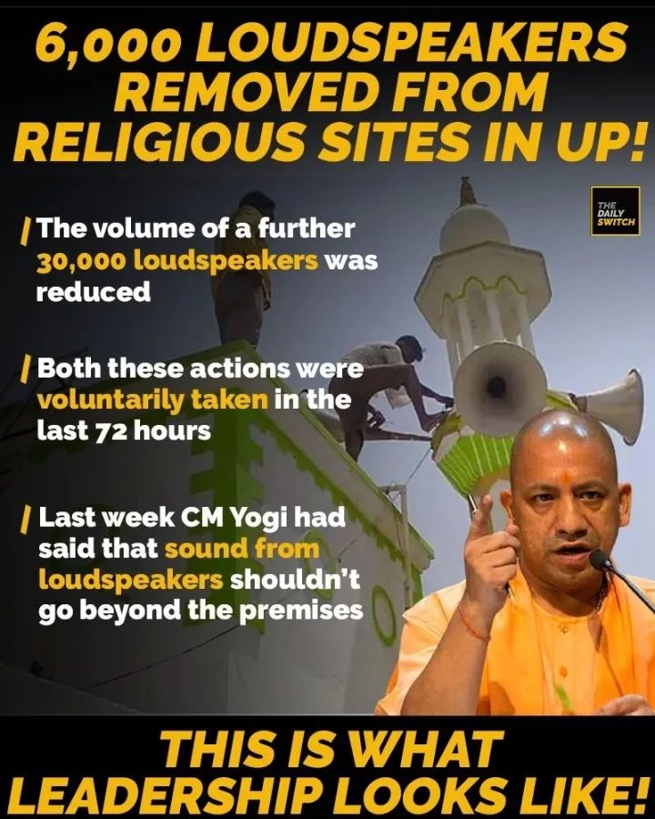 Pradeep54242413's tweet image. #Yogi ji showing the way that matters can be resolved thru dialogue!!
#LoudspeakerSolution #YogiAdityanath #AzanVsHanumanChalisa