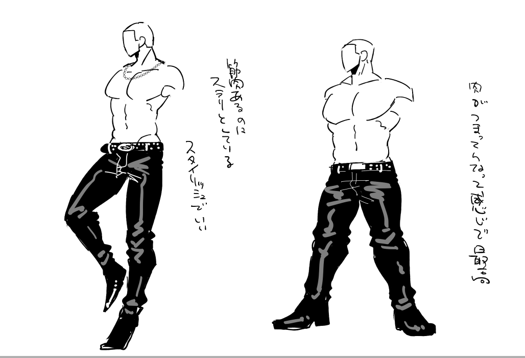 昼休みの描き散らし 
