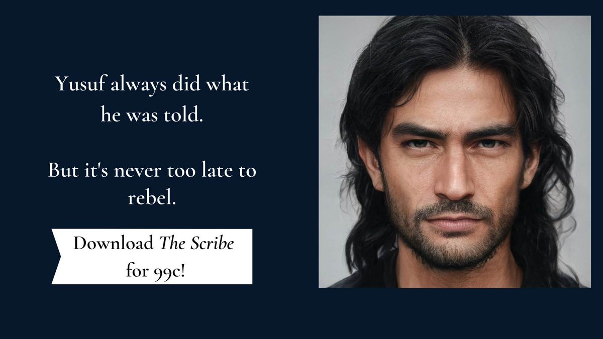 Secret of mine: Yusuf is one of my favorite characters, and he features heavily in book 3 of my series. Get started by downloading The Scribe at books2read.com/links/ubl/3RJE… #historicalfiction #medievalfiction #mamlukfiction #booksale #lovetoread