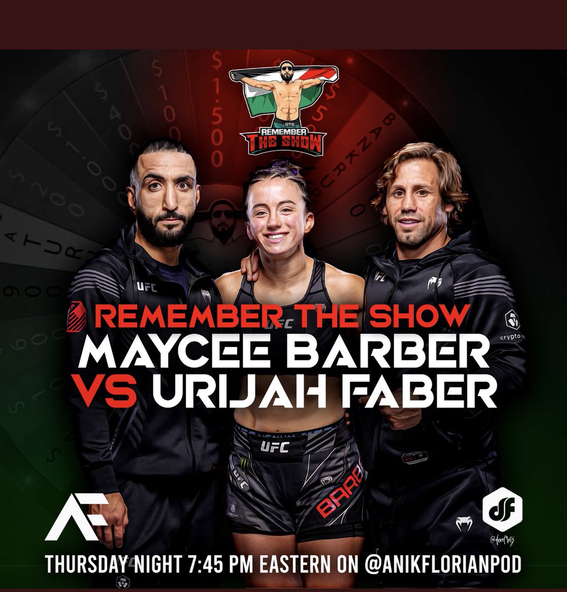 Gameshow is back tomorrow with the legend and the future!!! @MayceeBarber vs @UrijahFaber don’t miss it!!