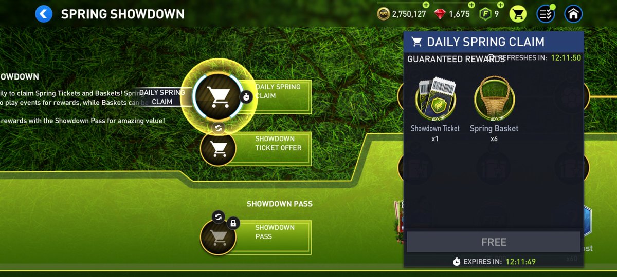 Nikhil_Prad's tweet photo. @EAFIFAMOBILE Still unable to claim the free ticket for the past 2 days. Please fix it 🙏 https://t.co/8eGU4BibTP
