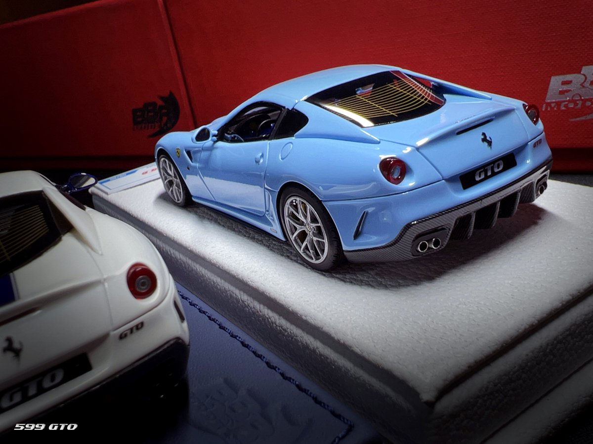 kindarksc's tweet photo. BBR 1/43
Ferrari 599 GTO
Azzurro La Plata https://t.co/HJZyqmLm5y