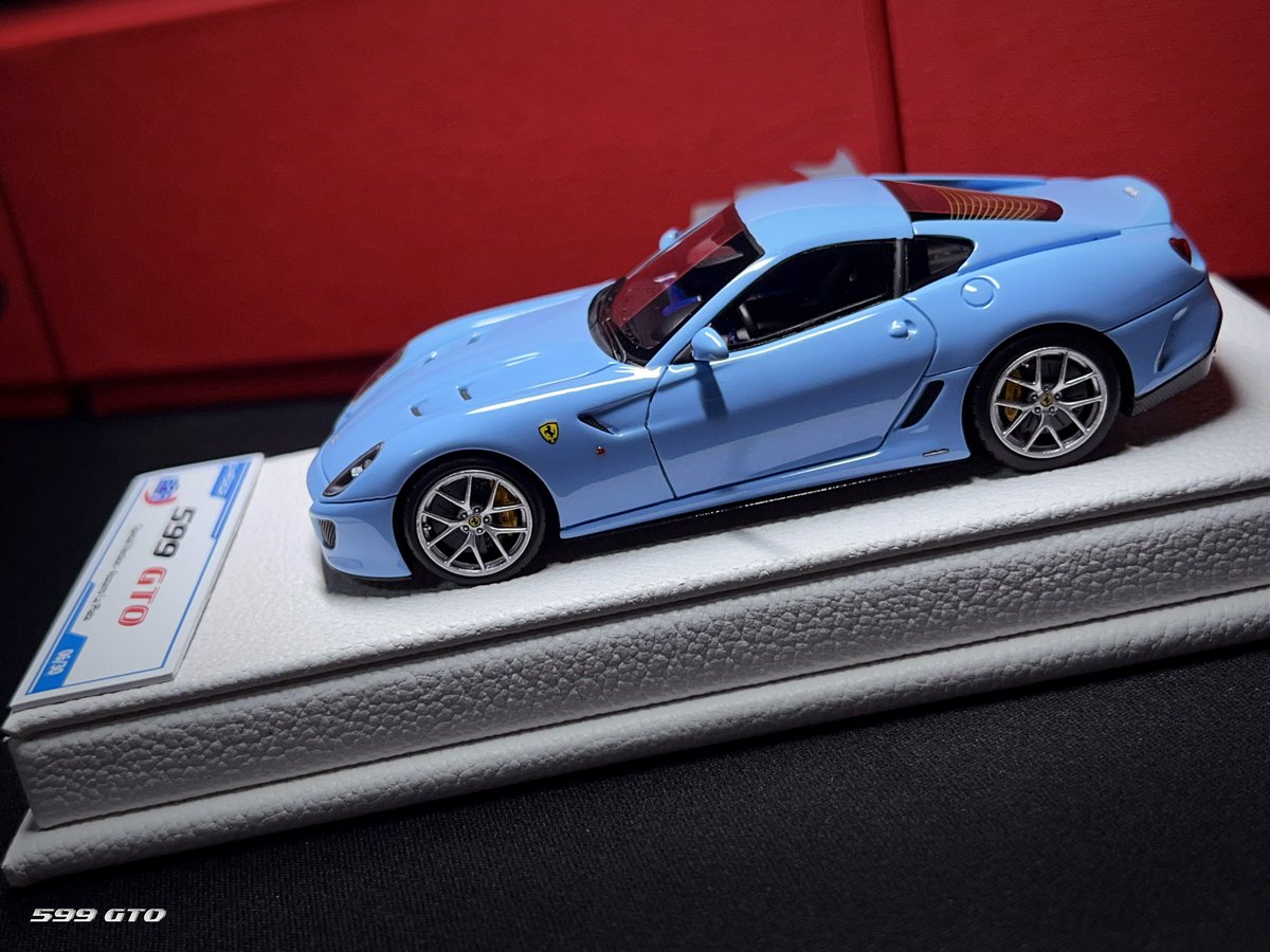 kindarksc's tweet photo. BBR 1/43
Ferrari 599 GTO
Azzurro La Plata https://t.co/HJZyqmLm5y