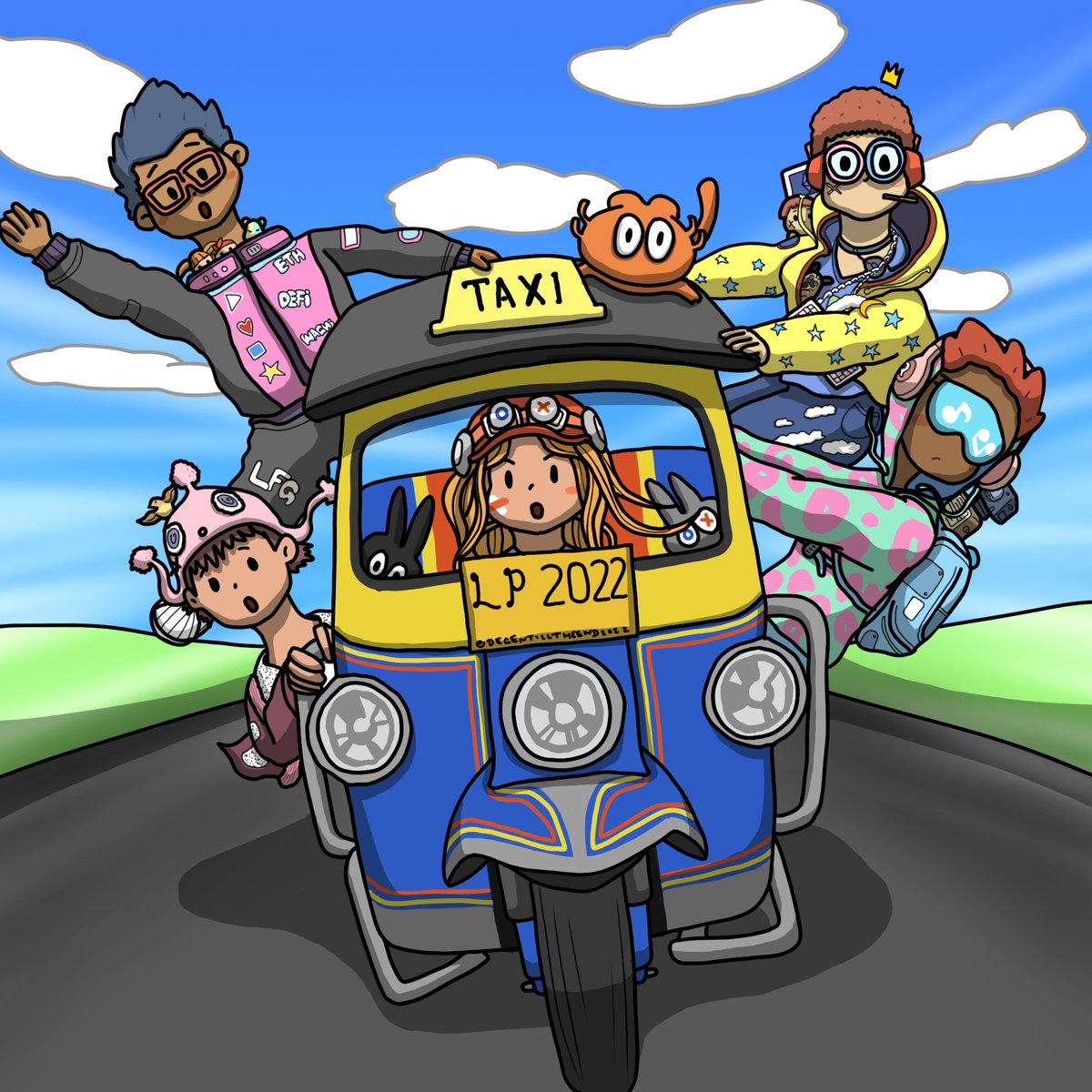 DegenTillTheEnd's tweet photo. Here's my submission for the @LonelyPopNFT fan art contest! I had to rush a bit in the end so it isn't as detailed as I would've liked, but I hope you guys like it! @BushRobins #LonelyPopFanArt #lonelypopnft https://t.co/Wy0pfmXcoM