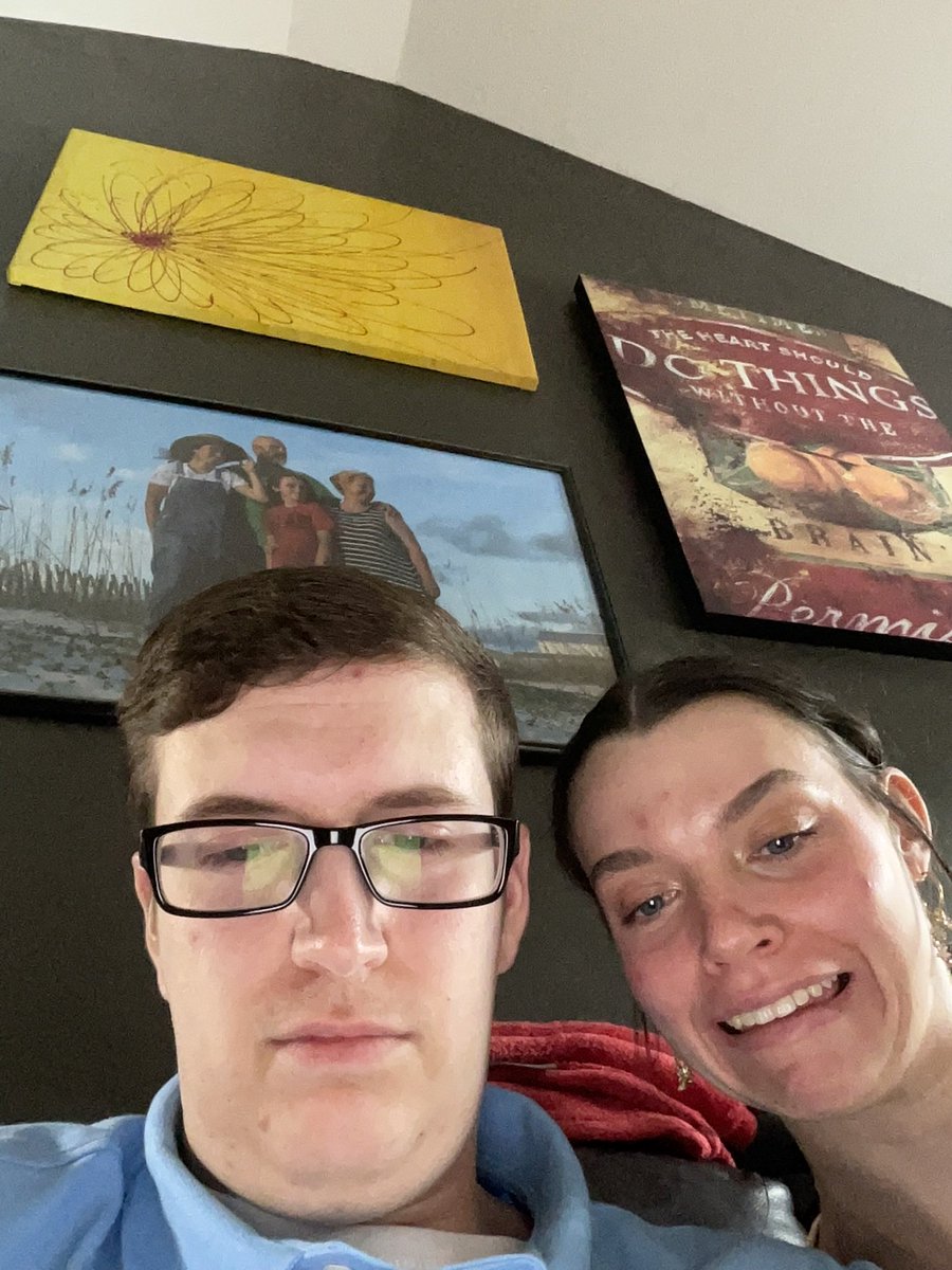 emmerbates77's tweet photo. Just incase y’all were wondering, @ReeceNorwood is a very smart person that just passed a huge test for college with flying colors and he is also amazing and handsome and here is what he looks like next to me 🥹❤️ I love you smarty https://t.co/T6fRiGOBWS
