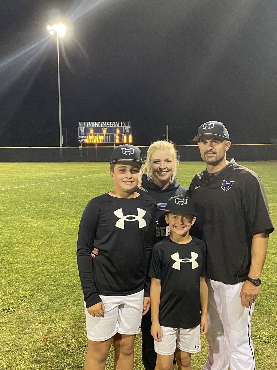 Love my guys!  Also love the support from my amazing wife and kids that live for all these great sports memories!  #lovemyjob!