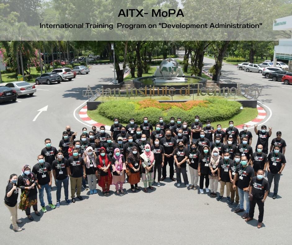 aitextension's tweet photo. 𝐀𝐈𝐓 𝐄𝐱𝐭𝐞𝐧𝐬𝐢𝐨𝐧 - 𝐌𝐨𝐏𝐀

International Training Program on "Development Administration"
Ministry of Public Administration,Bangladesh 

#publicadministration #MoPA #AITExtension #AIT https://t.co/AQtF4IGZoU