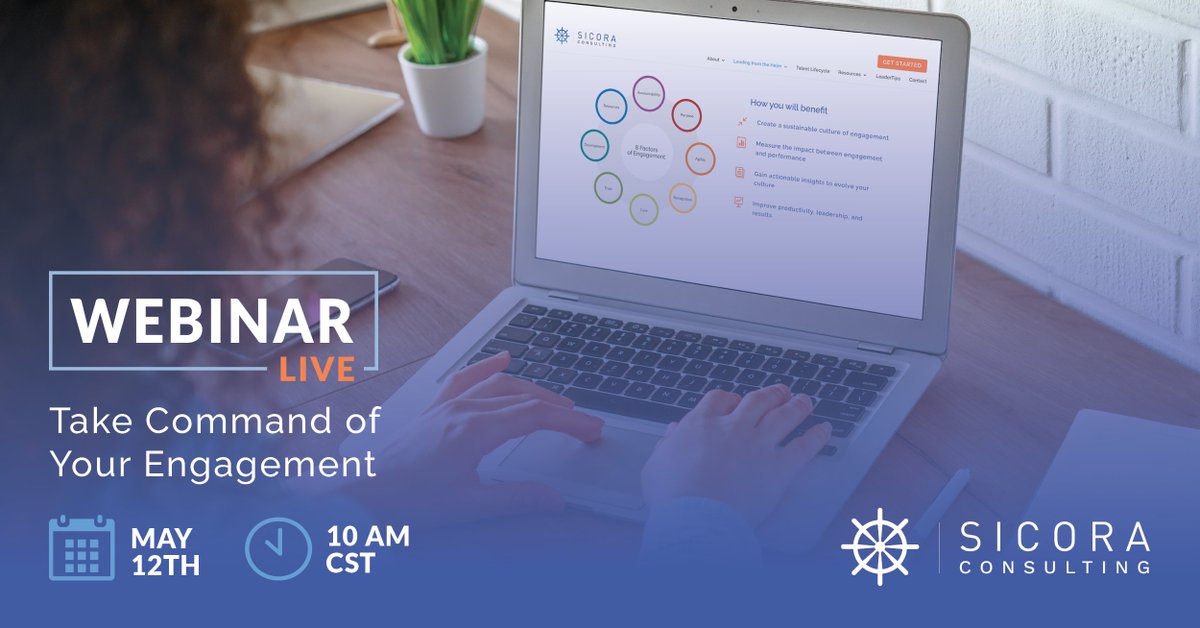 Ready to put the Employee back in Employee Engagement?  Join us for the third webinar in the series -- where YOU take command of your engagement.   

Grab your seat today! ow.ly/toom50IZqki