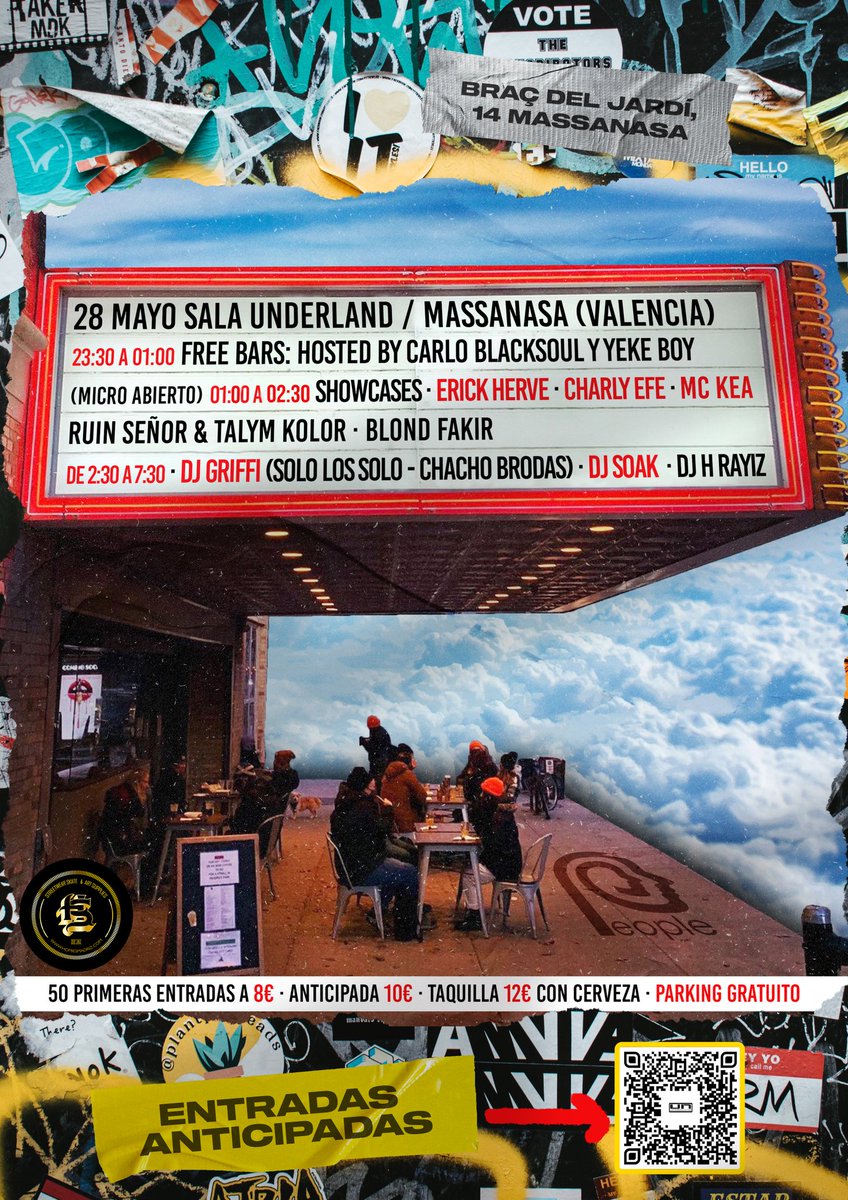 POR Y PARA VALENCIA. XK CREEMOS EN LA FREE BARS <a href="/Yeke_Boy_Prod/">Yeke Boy Beatmaker</a> Y K LOS CHAVALES TENGAN SU ESPACIO. XK TRAEMOS SHOWCASES DE CALIDAD <a href="/charlyefe1979/">carles sanchis</a> <a href="/ErickHerve_LJ/">Erick Hervé</a> <a href="/mckeaofficial/">Del barrio a la galaxia</a> BLOND FAKIR Y GRIFFI <a href="/djsoak1/">Dj Soak</a> CERRANDO LA SESIÓN. SALA UNDERLAND 28MAYO  tickets notikumi.com