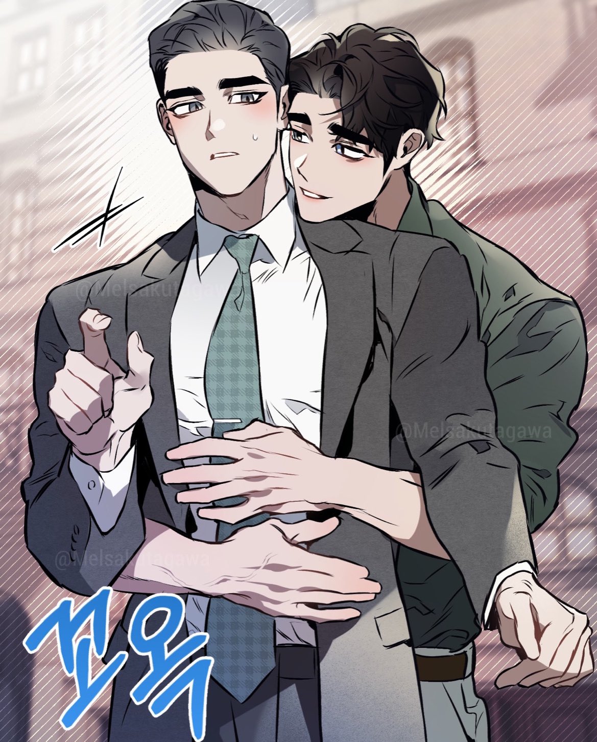 mels 🔨 ia on X: Define the relationship spoiler This chapter had me  blushing 😆 the chibis are so cute! t.coD8l5yiLzfv  X