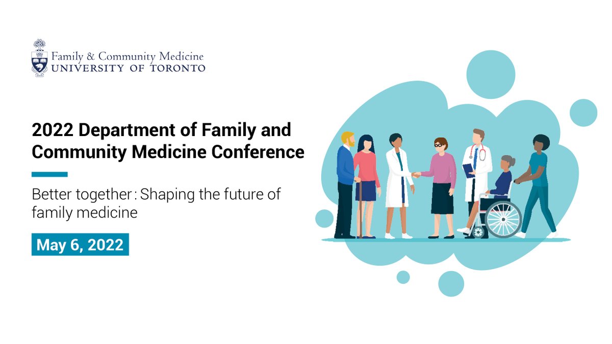 UofTFamilyMed's tweet image. The 2022 #DFCMConference kicks off bright and early tomorrow @ 8 am - we're looking forward to seeing everyone there!

In the meantime, virtual posters have been made available online. Visit dfcmconference.ca/posters to leave comments/questions and vote for your favourite poster.